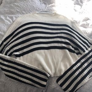 garage cable knit sweater
